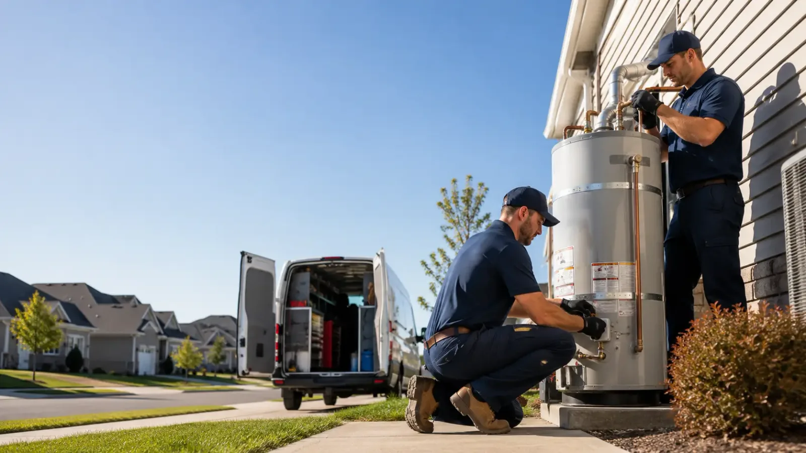 Water Heater Installation in Rule, TX